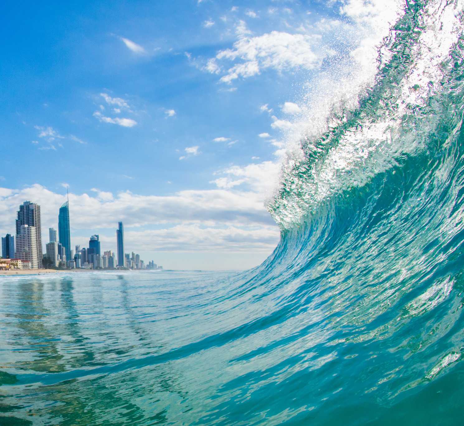 A wave on the Gold Coast